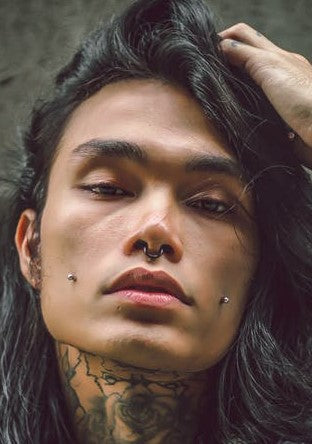 BODY PIERCING AFTERCARE  (ABOVE THE NECK)