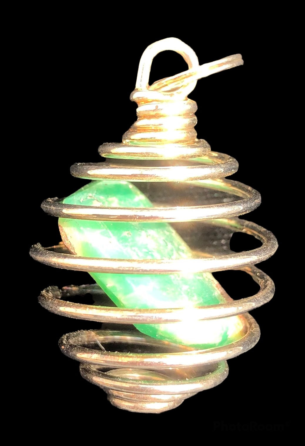 Sterling Silver Spiral Pendant