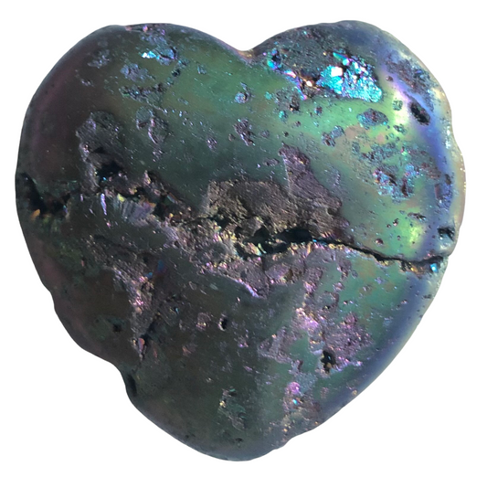 Titanium Aura Heart