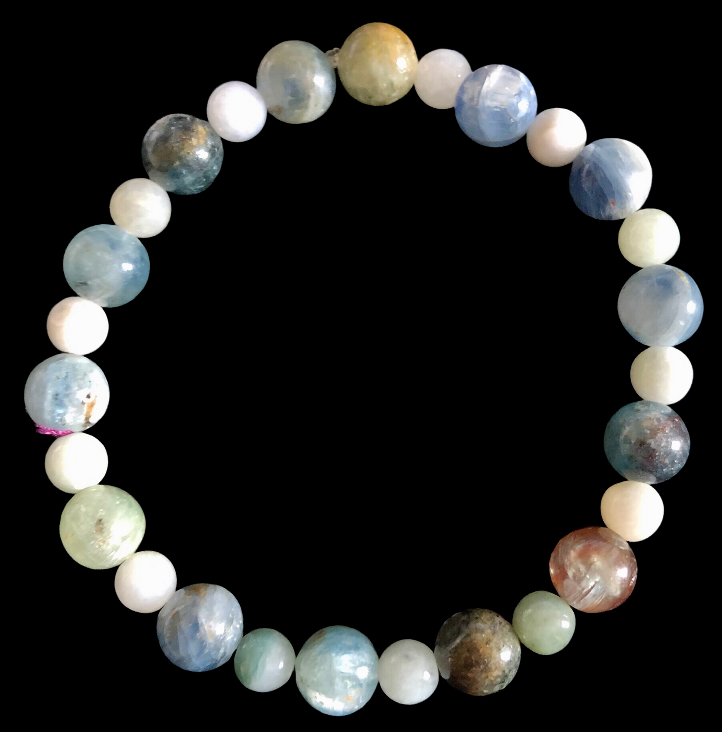 Mixed Rainbow Moonstone Jewelry Set