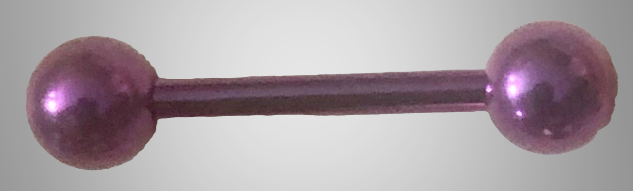 Titanium Straight Barbell