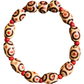 Carnelian & Wooden Beaded Bracelet's