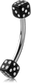 16 Gauge Acrylic Curved Barbell's