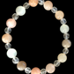 Mixed Rainbow Moonstone & Quartz Crystal Jewelry Set