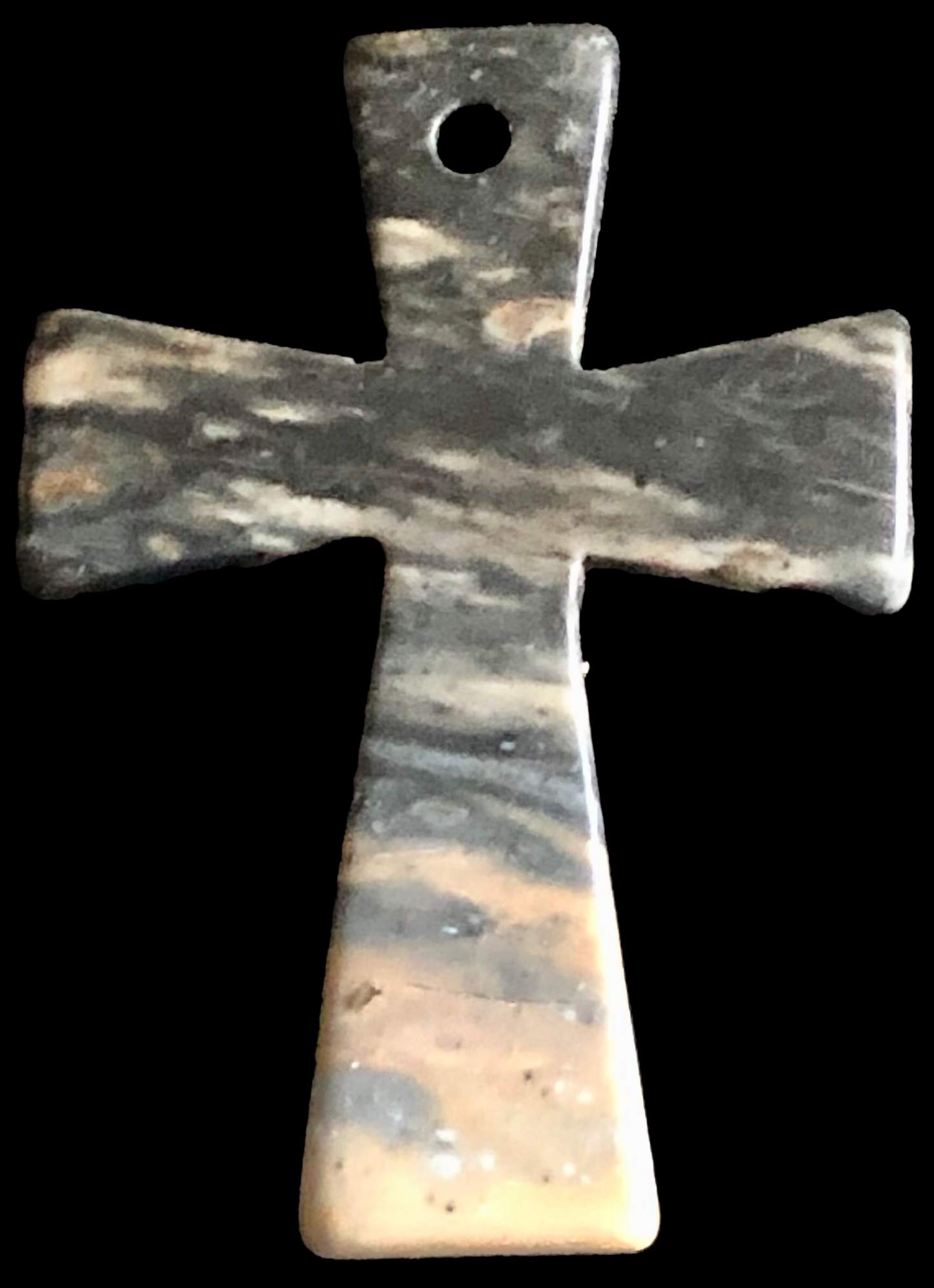 Jasper Cross Pendant