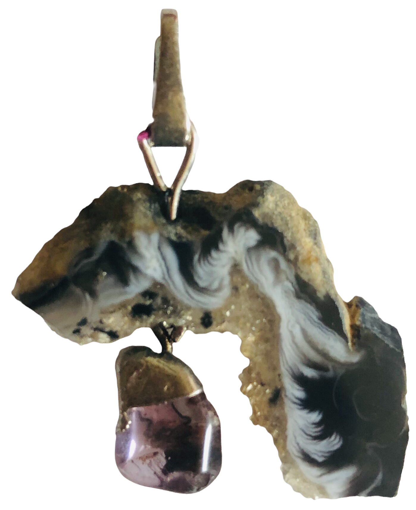 Amethyst Geode Pendant