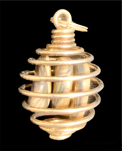 Sterling Silver Spiral Pendant