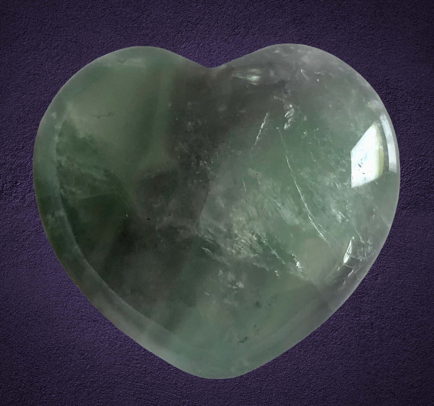 Fluorite Heart