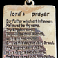 Sterling 925 Silver Prayer Pendant
