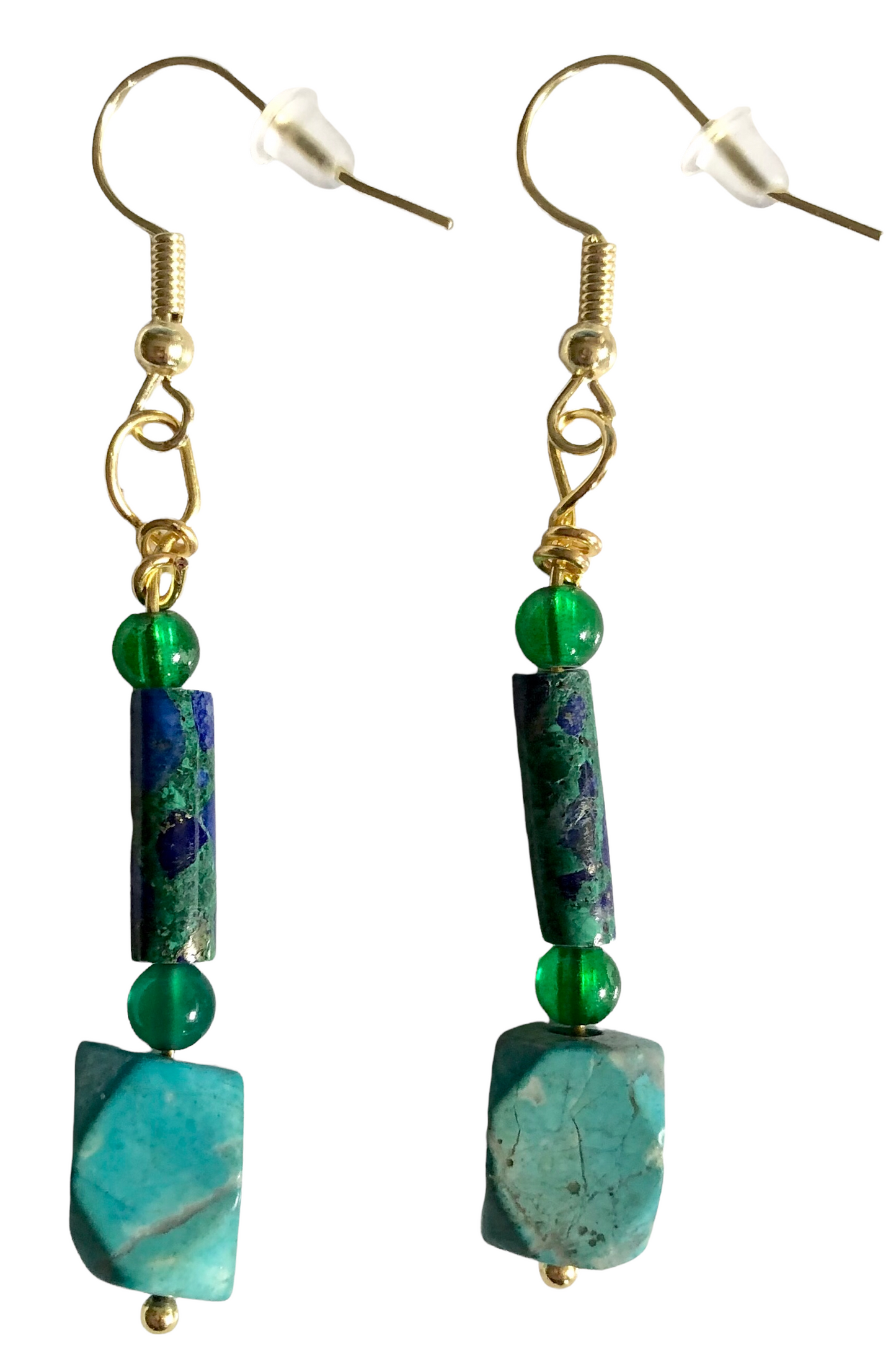 Lapis Lazuli & Turquoise Earing Set