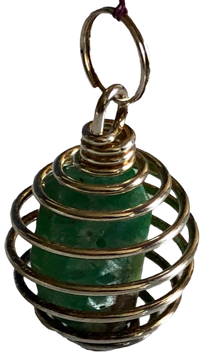 Sterling Silver Spiral Pendant