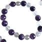Amethyst & Clear Quartz Jewelry Set