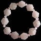 Rose Quartz Octagon Jewelry Set #2