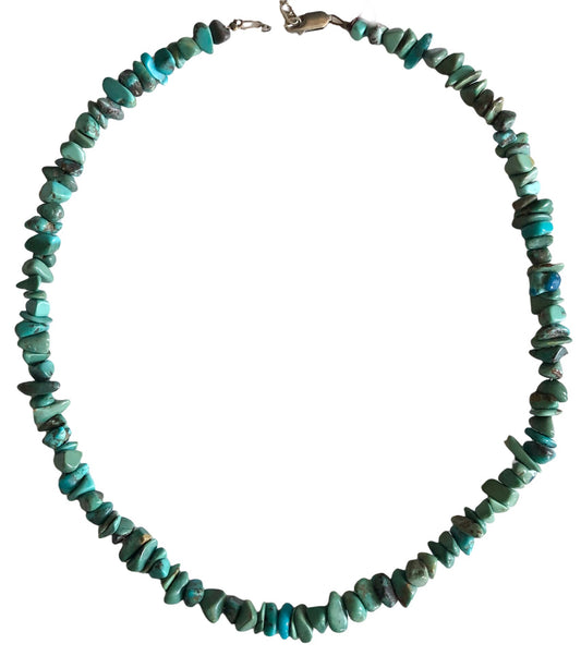 Turquoise Chip Necklace