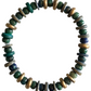 African Wood, Ruby Zoisite, Turquoise Bead Jewelry Set